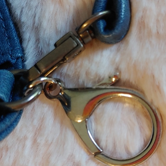 Matt & Nat Blue Wallet With Crossbody Strap - Picture 9 of 9